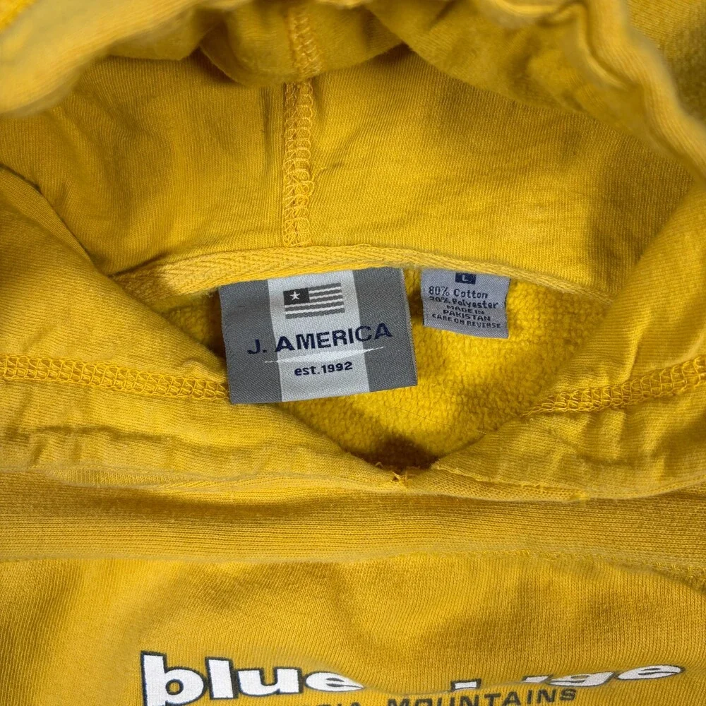 Vintage J. America Blue ridge Georgia Mountains Hoodie Men's size L